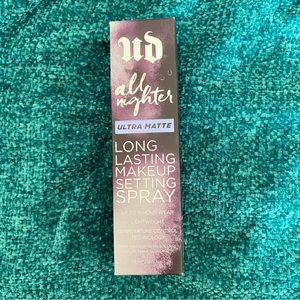 Urban Decay All Nighter Ultra Matte Makeup Setting Spray NIB FULL SIZE